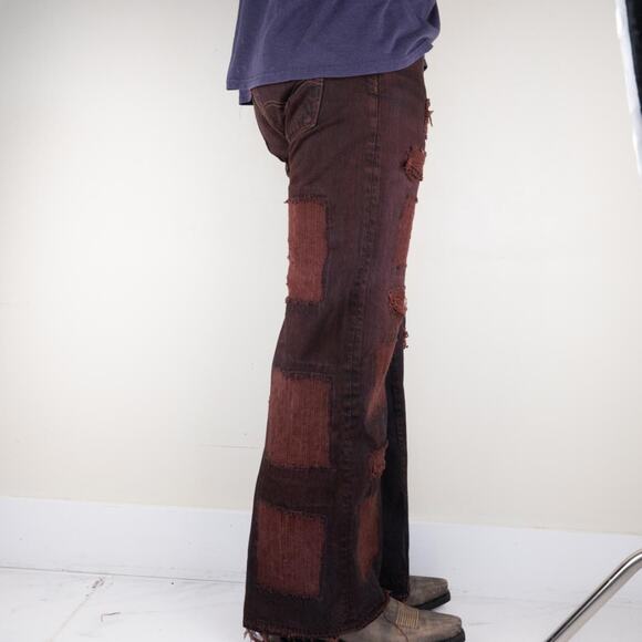 Custom wide leg baggy flared - Picture 3 of 8